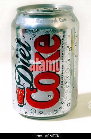 Can Of Diet Coke Stock Photo