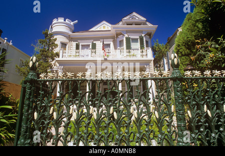 The Cornstalk Fence Hotel New Orleans USA Stock Photo