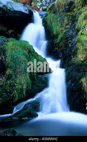 A Lake District Waterfall, England, UK Stock Photo