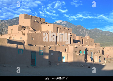 Native American Indian Community in New Mexico USA Stock Photo
