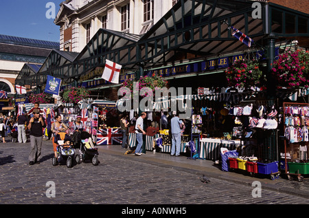Jubilee Market on Covent Garden piazza, London UK Stock Photo