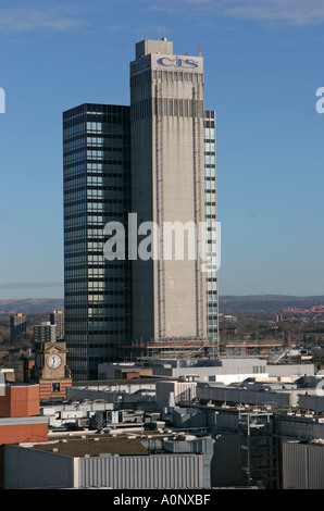 CIS Co operative Insurance Society tower Miller Street Manchester UK Stock Photo