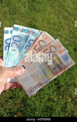 Euronotes. Stock Photo