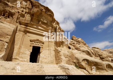 Beida also known as Little Petra Jordan Middle East Stock Photo