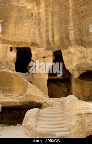 Beida also known as Little Petra Jordan Middle East Stock Photo