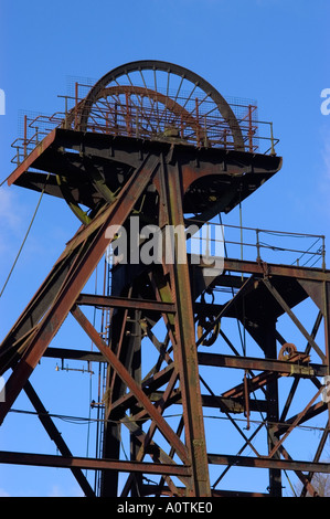 Old Coal Mine Remains Pontypridd South Wales Stock Photo
