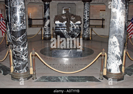 Crypt Of John Paul Jones, Naval Academy, Annapolis, Maryland Stock ...