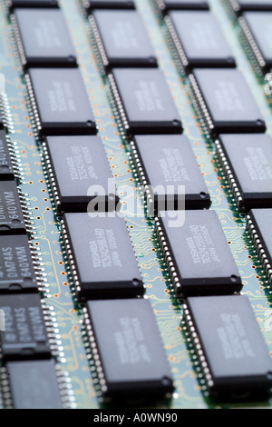 Computer Circuit Board Stock Photo