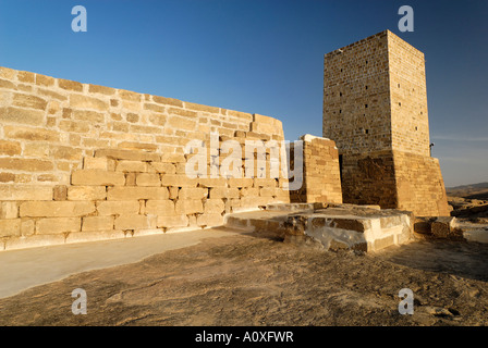 Antique dam of Marib, northern watergate, Yemen Stock Photo
