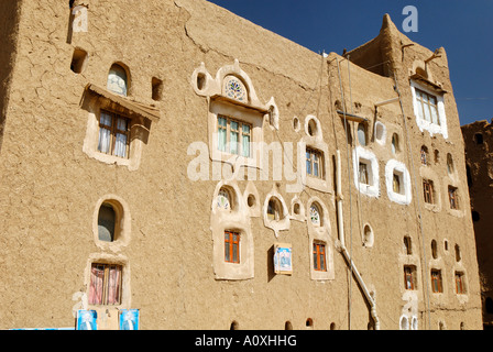 Old town of Amran, Yemen Stock Photo