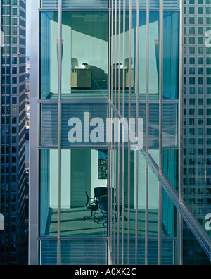 Barclays Headquarters, One Churchill Place, Docklands, London. Offices. Architect: HOK International Ltd Stock Photo