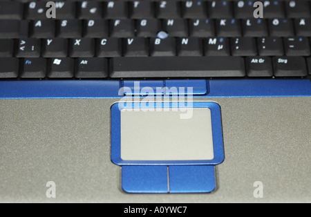 laptop / notebook, keyboard, touchpad Stock Photo