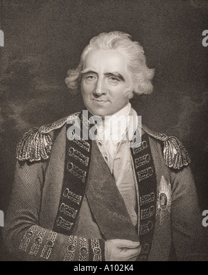 Sir Ralph Abercromby, 1734 - 1801. Scottish soldier and politician. Stock Photo
