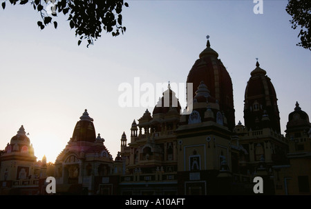 Low angle view of a temple, Birla Temple, Delhi, India Stock Photo