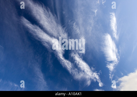 cloud formation Stock Photo