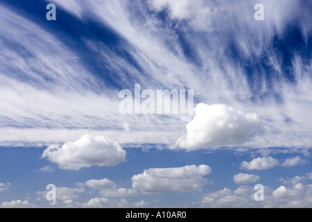 cloud formation Stock Photo