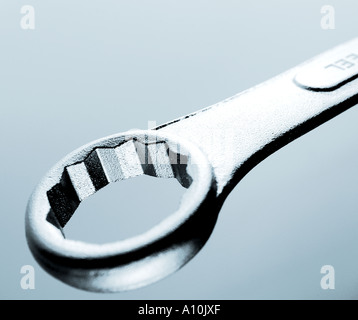 A close up study of a spanner. Picture by Patrick Steel patricksteel Stock Photo