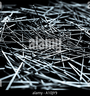 A study of a pile of pins. Picture by Patrick Steel patricksteel Stock Photo