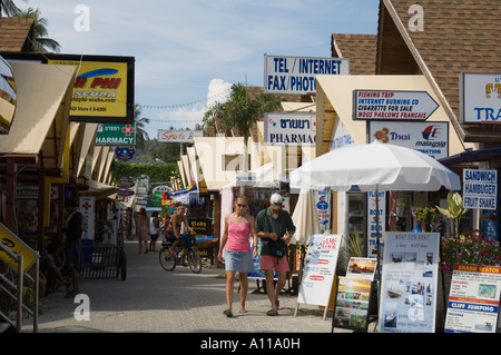 Thailand Phi Phi Don Island Ton Sai village Stock Photo