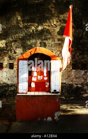 RSC75054 Hindu temple of monkey God Lord Hanuman, India Stock Photo