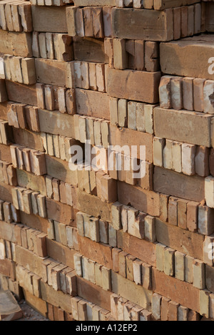 Pile of bricks Stock Photo