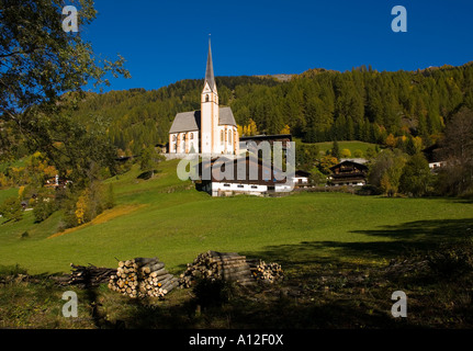 Heiligenblut resort in high Alps Austria Stock Photo