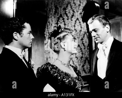 The Magnificent Ambersons Year 1942 Director Orson Welles Tim Holt Dolores Costello Joseph Cotten Based upon Booth Tarkington s Stock Photo