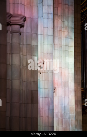 Princeton University Chapel Interior Stock Photo