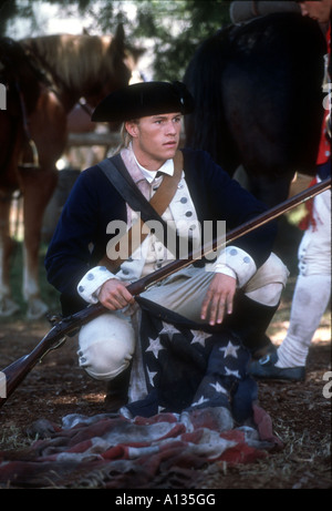 The patriot 2000 Roland Emmerich Heath Ledger Stock Photo