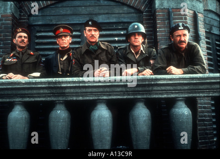 A Bridge too far Year 1977 Director Richard Attenborough Dirk Bogarde Sean Connery Michael Caine Edward Fox Ryan O Neal Based up Stock Photo