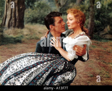 The Student Prince Year 1954 Director Richard Thorpe Ann Blyth Edmund Purdom Stock Photo