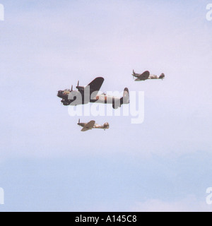 Battle of Britain Memorial Flight Stock Photo