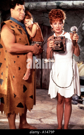 THE FLINTSTONES JOHN GOODMAN, ELIZABETH PERKINS, ELIZABETH TAYLOR Stock ...