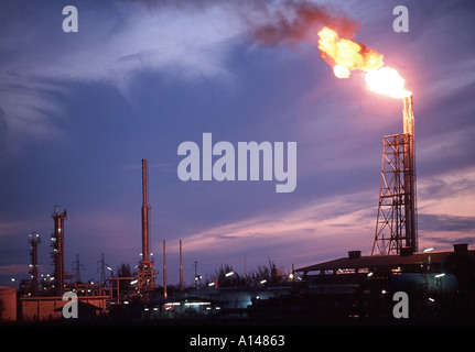 Oil Refinery At Seria, Brunei Stock Photo - Alamy