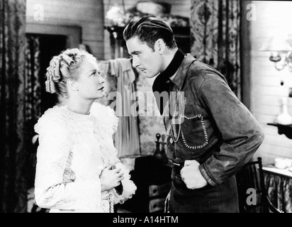 Virginia city 1940 Michael Curtiz Errol Flynn Miriam Hopkins Stock Photo