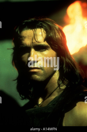 Conan the barbarian 1981 John Milius Arnold Schwarzenegger Stock Photo