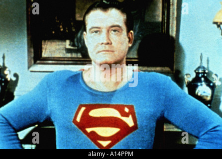 Adventures of Superman Year 1952 1957 George Reeves Stock Photo