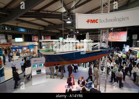 Offshore Europe Oil and Gas Exhibition and Conference at the Aberdeen AECC 2005 Stock Photo