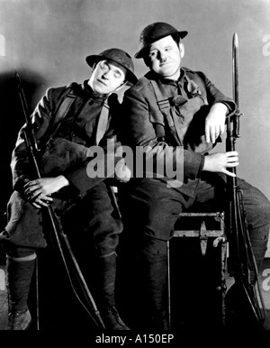 Blockheads Year 1938 Director John G Blystone Oliver Hardy Stan Laurel Stock Photo