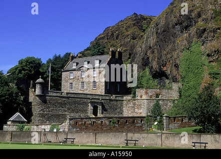 Dumbarton castle Scotland A Woolfit Stock Photo