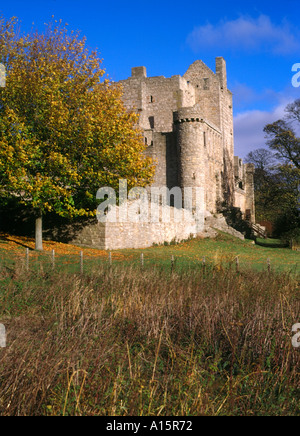 dh 14th century castles CRAIGMILLAR CASTLE LOTHIAN SCOTLAND Scottish ruins mary queen scots midlothian ruin edinburgh Stock Photo