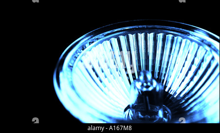 A close up study of a mains Halogen bulb.(One of two images, also see A167MC) Picture by Patrick Steel patricksteel Stock Photo