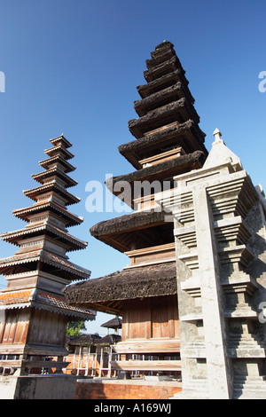 Shrines At Pura Meru, Lombok Stock Photo