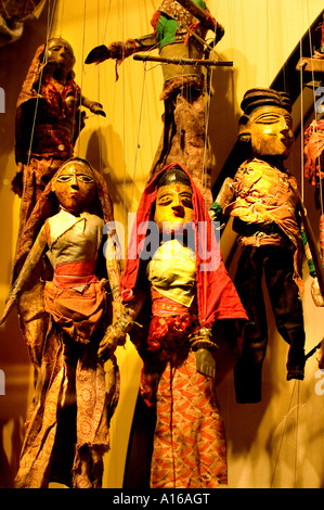 String Puppets Orissa Stock Photo