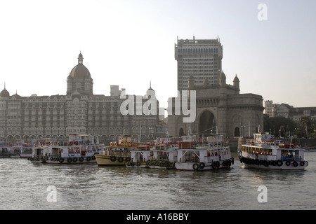 RSC102087 Gateway of India British Architecture tourist spot Colaba Bombay Mumbai Maharashtra India Stock Photo