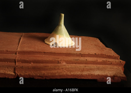 One sculpture by artist painter sculptor in clay bronze Himmat Shah Stock Photo