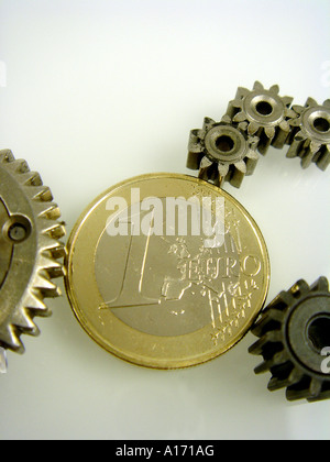 gear wheels Stock Photo