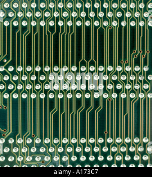 computer motherboard Stock Photo