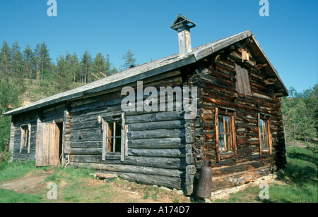 old hut Stock Photo