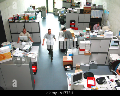 Open-plan office Stock Photo